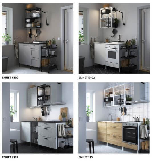 IKEA ENHET Komplettküche